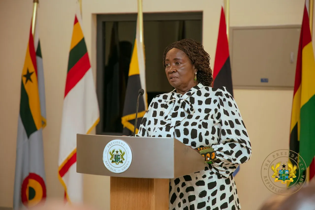 Ghana VP becomes country's first female chair of military council